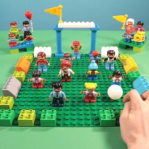 49K views · 30 reactions | Some build inspiration to keep the kids busy this weekend…a super cool DIY football game! | LEGO Family | Facebook