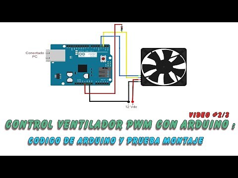 Control de Ventiladores PWM con Arduino #2 : Codigo arduino explicado y pruebas reales.