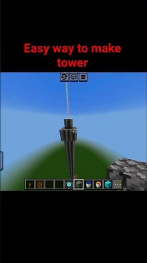 Minecraft Towers You NEED To Make!#minecraft#shorts