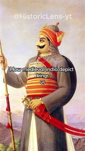 kings in Medieval India vs Kings in Medieval Europe Art #history #art #trending #medieval