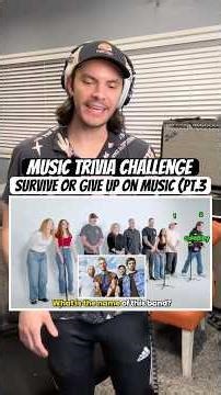 Survive This Music Trivia Challenge or Else I Give Up on Music (Pt. 3)
