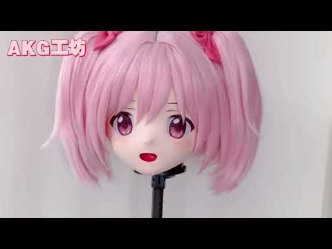 Full head with lock kigurumi mask customize character for show