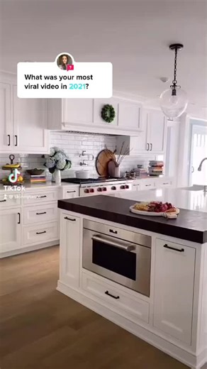 Answer @carolyn mara my kitchen seems to go more viral than my recipes! #kitchentour #viralvideo #viraltiktok
