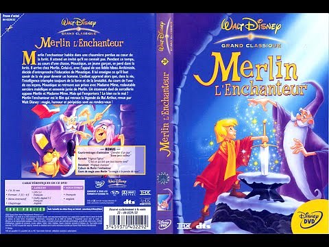Debut de Walt Disney's Merlin l'Enchanteur (film 1963)(DVD FR)