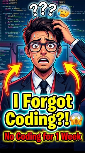 1 Week Without Coding… Did I Forget Everything? 😨