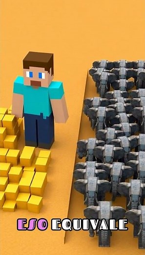 Minecraft explained with SCIENCE… and the results are surprising #minecraft #shorts