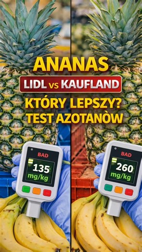 Lidl Pineapple vs. Kaufland – Which Is Better? Nitrate Test #pineapple #lidl is not a laboratory