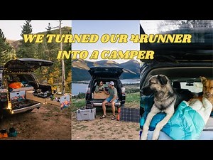 Transforming Our 4Runner into a Camper: The Ultimate Car Camping Setup Tour