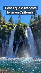 Lugar para visitar en California 📍Burney Falls #elviajedekarla #viralreelsfb #parativiral #lugaresencalifornia #viralreel #placestovisit #video #places #hidden #travelingphotographer #reels #findesemana #losangeles #california #reelsfb2024 #socal #norcal #burneyfalls | Karla Castillo