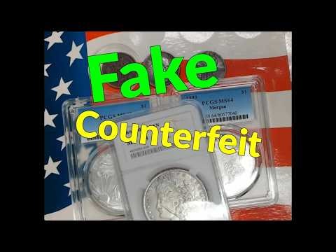 Fake PCGS NGC Holders Counterfeit Coins Coming Into The Shop