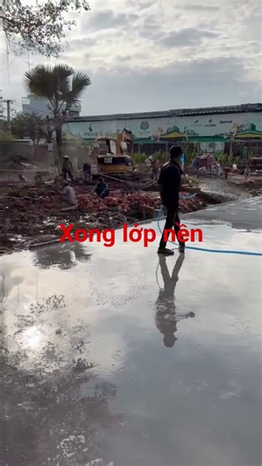 Xong lóp nền bê tông #mep #mepcreativo #shortsvideo #youtubeshorts