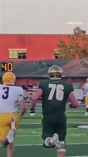 Melvin finds Caiden Snow for an 80-yard touchdown vs. Carmel