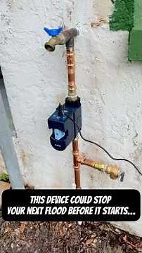 Smart Water Monitor + Automatic Shutoff Setup - How to Detect Leaks & Prevent Floods!