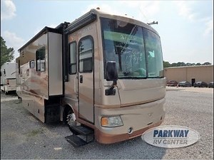 SOLD! 2006 Fleetwood Bounder 38N Diesel Pusher, 3 Slides, Low Miles, Full Body Paint, CAT, $67,900