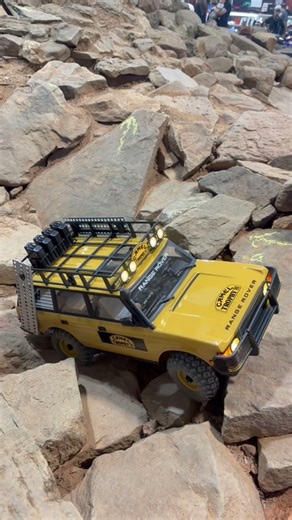 New FMS FCX 10 hitting the rocks.