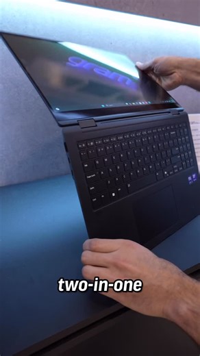 Lewis Hilsenteger on Instagram: "A Lightweight Laptop… Check out the LG Gram Lineup with link in bio ⁠ #lg #gram #ces"