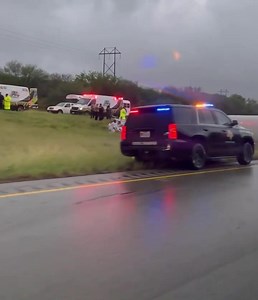 196K views · 1.3K reactions | Several law enforcement agencies are working a prison transport bus crash near George West. The Corpus Christi Fire Department’s AMBUS is en route to the scene. Video from Rick de León. More info: https://bit.ly/39W2EkH | KIII 3 News | Facebook
