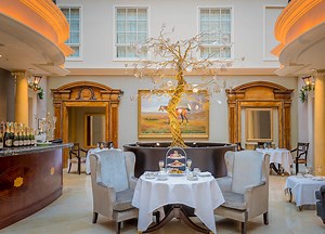 The Westin Hotel Has Just Installed A Champagne Tree For Christmas