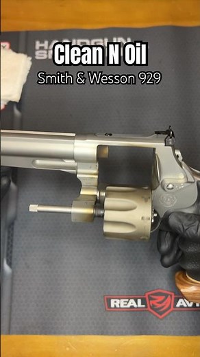 Clean and Oil the Smith Wesson 929 Revolver #pistol #revolver #clean