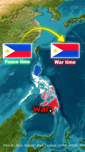 Countries change their flags during War???🇵🇭🇩🇰🤯🤯