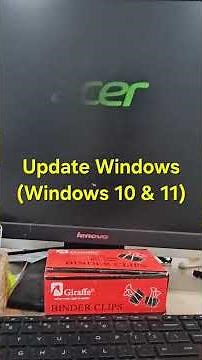 Update Windows (Windows 10 & 11) #update #windows #shorts
