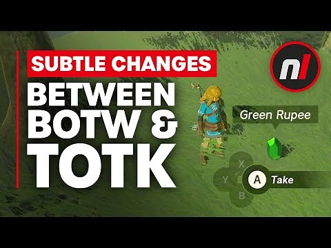 30 Small, Subtle Differences Between Zelda: Tears of the Kingdom & Breath of the Wild