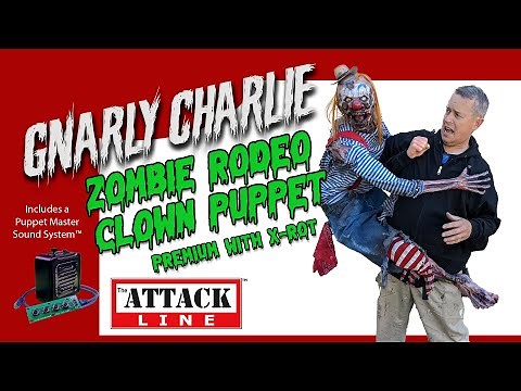 Gnarly Charlie | Premium Zombie Puppet | X-Rott Version