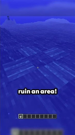 Minecraft Water Was Actually Broken #minecraft #facts