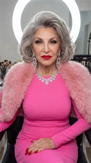 Gloria | Glamorous AI Granny on Instagram: "Pink to make the boys wink 😜 Inspired by a real-life Granny 👵🏼 Created with AI 🤖 Disclaimer: This content features AI-generated characters. Any resemblance to real persons is purely coincidental. Results vary based on individual effort and consistency. #GlamGrannyGloria #AIInfluencer #AIAvatar #AIMuse #AIGranny"