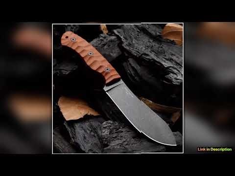 ESEE JG5 Fixed Blade Knife G10 Handle D2 Blade Wilderness Survival Adventure Tactical Combat Cuttin