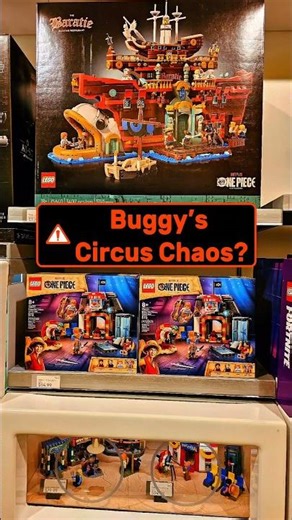 Buggy’s Circus Comes to Life! LEGO One Piece Display #lego #onepiece