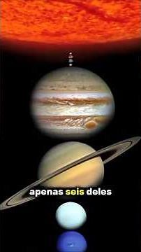 Quantas Luas Tem Cada Planeta do Sistema Solar?🌙🪐😳#planetas #universo #lua #astronomia #espaço