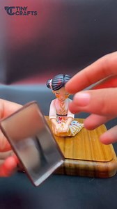 14K views · 546 reactions | မြင်သူတကာတိုင်း လည်ပြန်ကာငေး❤️ မြန်မာမှုပြုထားတဲ့ 7လက်မ Minime လေးဖြစ်ပါတယ်ရှင်殺 #handmade #minime #madeinmyanmar #Tinycrafts #clayart #burmese | Tiny Crafts Myanmar | Facebook