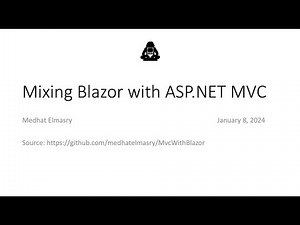 Mix Blazor with ASP.NET Core MVC