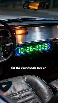 Building a Delorean Time Machine