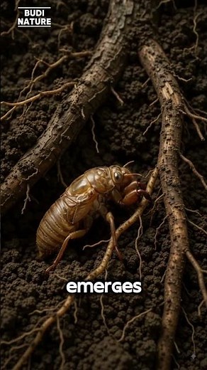 Cicada Life Cycle | From Egg to Winged Adult #lifecycle #facts #animals #cicadas #bug #insect