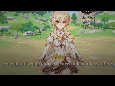 GENSHIN IMPACT 6.4 - ALICE VOICE HOW ABOUT WE EXPLORE THE AREA LATER, ECHOES OF MEMORY EVENT