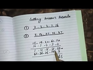 Powerful Strategy To Win Jackpot in 5/49, Megamillions or Powerball Lottery | One time Succeeded !