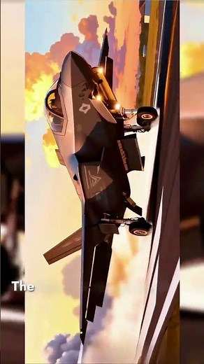 F-35 Jet Takeoff Epic Anime🔥✈️ | High-Speed Runway Launch #shorts #f35 #plane #filmandanimation