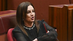 Senator Jacqui Lambie under fire