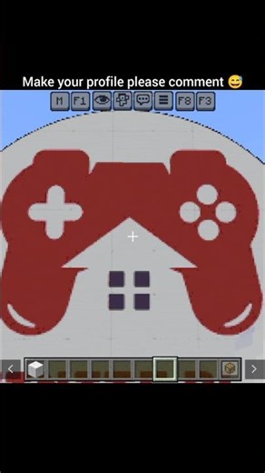 Build your profile please comment 😅#minecraft #viralvideo #gaming