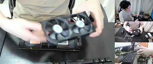 没差老师K80改水冷第二期NVIDIA Tesla K80 24G显存双芯无风扇显卡研究定制铜垫片改装方案安装测试直播小剪2020-05-10 21-36-30