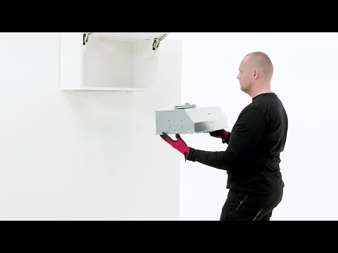 Built-in hood group Tilia AEG - How to install guide
