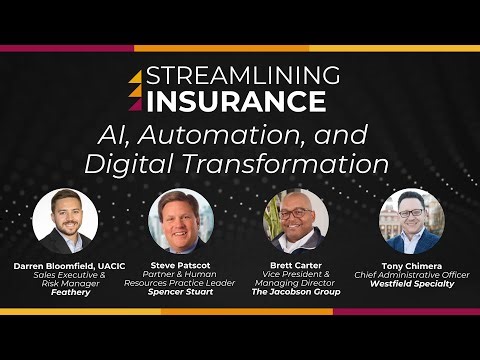 Streamlining Insurance: AI, Automation, and Digital Transformation