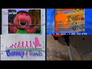 PTV PARK Pledge/Program Break - Barney Interstitials (Detroit Public Television 1994)