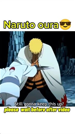 oura of naruto and kurama #boruto #anime #shorts #edit