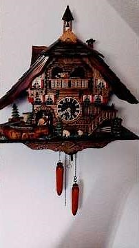 Original German Black Forest Cuckoo Clock Christmas Present- Original Schwarzwälder Kuckucksuhr