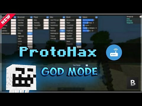 THE BEST 1.20+ UTILITY MOD CLIENT in Minecraft PE *GOD MODE* (ProtoHax)