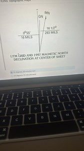 UTM GRID AND 1997 MAGNETIC NORTH DECLINATION AT CENTER OF SHEET... | Filo