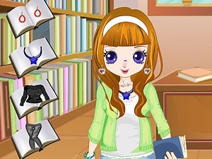 Play Library Girl Dressup | Free Online  Games. KidzSearch.com